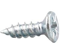 Twinthread Woodscrews Bright Zinc Plated - High Grip Wood Screws for Softwood, Chipboard & MDF - Rust Resistant (#6 x 1/2 (Pack of 200))