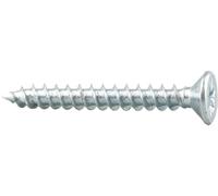 Twinthread Woodscrews Bright Zinc Plated - High Grip Wood Screws for Softwood, Chipboard & MDF - Rust Resistant (#10 x 1 1/2 (Pack of 200))
