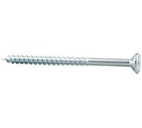 Twinthread Woodscrews Bright Zinc Plated - High Grip Wood Screws for Softwood, Chipboard & MDF - Rust Resistant (#12 x 3 (Pack of 100))