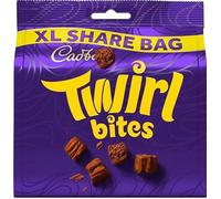 Twirl Bites Milk Chocolate 290g | Smooth Milk Chocolate, Light Flaky Centre, Bite-Sized Pieces, Classic Twirl Taste