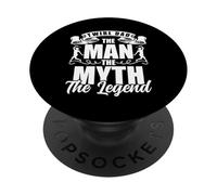 Twirl Dad The Man The Myth The Legend Baton Twirling PopSockets Adhesive PopGrip