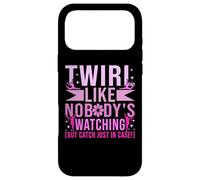 Twirl Like Nobody's Watching (But Catch Just in Case!) Case for iPhone 17 Pro Max