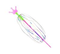 Twirler Rainbow Light Up - Twirler Magic Twirler Rainbow Bubble Wand Spinner | Interactive Play Bubble Toys, Rotary Stick for Indoor Outdoor Games