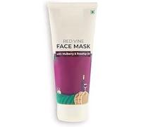 Twirlsilk Red Vine Face Pack & Mask Paste with Mulberry Extracts & Rosehip Oil for Glowing Skin, De-Tan, Dark Spots, Blackheads Removal, 100g