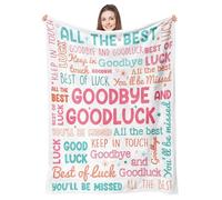 twirush Leaving Gifts for Colleagues Women, Leave Gift for Women 60"X 50", Good Luck Gifts for Him Her Coworkers, Goodbye Gift for Women Men, Sorry Leaving Retirement Farewell Graduation Gifts