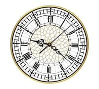 TWISAXC Refined Big Ben Acrylic Clock Non Ticking Silent Bedroom Kitchen Office And Living Room Decor And Durable For Long Time. Easy To Install And By Simple Tool. Big Ben Clock