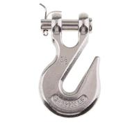 TWISAXC Sturdy Clevis Grab Eye Hook Safety Connection For Power | Designed For Heavy Duty Usage Stainless Steel Clevis Slip Hook Stainless Steel