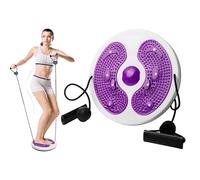 Twist And Shape Exercise Machine,Adjustable Waist Trainer Twisting Disc with Handles,Waist Slimming Balance Rotating Disc with Massage Foot Sole for Women Weight Loss/Body Shaping/Foot Massage