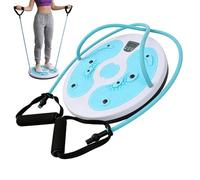 Twist Board for Exercise | Abdominal Exercise Board with Pull Cord | Abdominal Torsion Disc with Calorie Counter | Ideal for Sports Enthusiasts