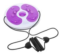 Twist Board Waist Twisting Disc for Home Fitness Exercise Purple