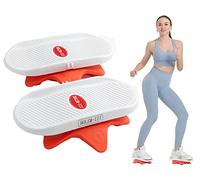 Twist Board,Waist Twisting Disc -Twister Exercise Board, Ab Board Exercise,Twisting Stepper for Aerobic Exercise & Weight Loss & Fat Burning, Full Body Toning Workout Home Gym (2022 UPGRADE) (orange)