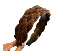 Twist Braid Wigs Hair Hairband With 7 Braided Strands Synthetic Fiber Braid Hairpiece For Women Natural Quick Hairstyles Synthetic Fiber Hairpiece Headband