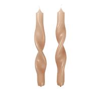 Twist Candles - Set of 2 Hazel one size