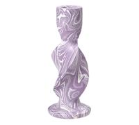Twist Candlestick Lavender one size