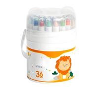 Twist Crayons - PP, Pack of 24 Colouring Pencils, , Washable Colouring Pencil, Chaos-free Drawing Accessories for Aged 1 3 4 8 Years, and Girls, Creative Gift, Funny Mala