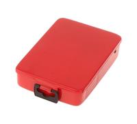 Twist Drill Bit Case Drill Bit Index Box Empty Portable Professional Drill Bit Dispenser Organizer- 19 Slots