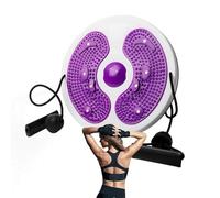 Twist Exercise Board - Fitness Twisting Disc, Compact Abdominal Trainer, Adjustable Resistance Disc with Handles, Multi-Purpose Slimming Equipment | For Home Gym Core Workout Waist Shaping Arm Toning