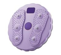 Twist Exercise Machine, Twist Board for Exercise, Non-slip Bottom, Stable Load-bearing Capacity, Quiet Rotation, Suitable for Core Muscle Training(Purple)