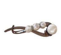 Twist Hair Clips with Beads and Non-Slip Clip Fashionable Twist Clip | Hair clips for styling and ponytail for women, grandmothers, mothers, wives and daughters