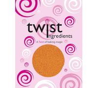 Twist Ingredients - 100s and 1000s - Orange Glimmer Cake Topper Sprinkles - 800g Edible Shimmer Ball Cupcake Decorations - Weddings, Christenings, Spring Time & Halloween Parties