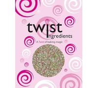 Twist Ingredients - 100s and 1000s - Twinkle Christmas Cake Topper Sprinkles - 800g Edible Glimmer Ball Cupcake/Cake Decorations - Great For Christmas and Festive Themed Party Cakes And Bakes