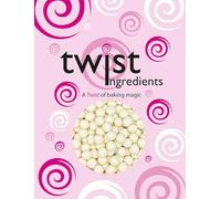Twist Ingredients - Confectionery - White Chocolate Malt Balls Cake Topper Sprinkles, 700g. Chocolate Ball With A Crisp Centre, Snowball Cupcake Decoration for Birthdays, Parties, Drinks and Ice Cream