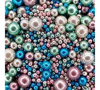 Twist Ingredients - Pearls Mix - High Shine Multicoloured Cake Topper Sprinkles - 500g Edible Shimmer Ball Cupcake Decorations - Perfect for Weddings, Christenings & Parties