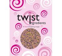 Twist Ingredients - Pearls - Wicked Mix 2mm Cake Topper Sprinkles - 800g Edible Purple, Orange and Black Polished Ball Cupcake/Cake Decorations - Great For Halloween Themed Cakes And Bakes