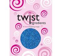 Twist Ingredients - Shimmer Blue Stitch Cake Topper Sprinkles - 800g Edible Shimmer Cake Decorations - Blue Sprinkles for Boys & Girls Birthday & Mermaid Parties