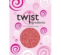 Twist Ingredients - Shimmer Deep Pink Cake Topper Sprinkles - 800g Edible Shimmer Cupcake Decorations - Valentines Day, Doll & Princess Themed Parties - Colour Medley
