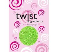 Twist Ingredients - Shimmer Green Cake Topper Sprinkles - 800g Edible Shimmer Cupcake Decorations - Halloween, Christmas & St Patrick's Day Parties - Colour Medley