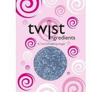 Twist Ingredients - Shimmer Indigo Blue Cake Topper Sprinkles - 800g Edible Shimmer Cupcake Decorations - Girls Birthday & Mermaid Parties - Colour Medley