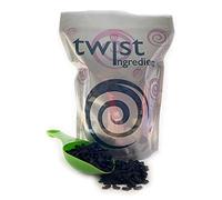 Twist Ingredients - Sugar Shapes - Vegan Halloween Bats Cake Topper Sprinkles - 800g Edible Matt Black Cupcake Decorations - Great for Halloween Themed Party Cakes & Bakes