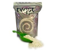 Twist Ingredients - Sugar Shapes - White Mini Snowflakes Cake Topper Sprinkles - 800g Edible Vegan Matt Sugar Shape Cupcake - Cake Decorations - For Christmas and Festive Themed Party Cakes