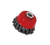 Twist Knot Wire Cup Brush Angle Grinder 65mm Diameter M14 Thread