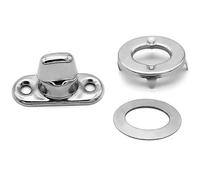 Twist Lock Fastener, 1 Sets Turn Button Fasteners with 3 Pieces Handbag Hardware Accessories,Bag Clasps and Closures Supplies for Bags Making,Twist Locks for Boat Canopy Canvas Cover, Made of Brass