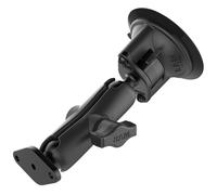 Twist Lock Suction Mount w/ 1" Ball Arm and Diamond Adapter