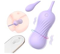 Twist 'n' Thrill Egg - Vibrating Pleasure Toy (Purple)