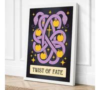 Twist of Fate Mystical Canvas Wall Art Print 30x20 Inch