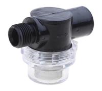 Twist-On Pipe Water Strainer, Water Filter " Npsm Inlet/Outlet With 50 Mesh Stainless Steel Filter