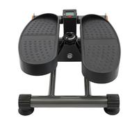 Twist Stepper Hydraulic Stepper for Home Use Mini Stepper Machine with LCD Display Exercise Up-Down Stepper with Exercise Ropes 120kg Load-bearing Non-Slip Pedal for Legs Arms and Full Body Training