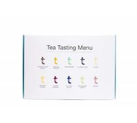 Twist Teas - A5 Tasting Menu - A Carefully Selected Assortment of 10 Different Tea Blends Including Great Taste Award Winners | 10 Pyramid Tea Bags - (1 Per Blend)