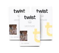 Twist Teas - Banana Shake - 45 Plastic-Free Rooibos & Fruit Teabags | Naturally Sweet Banana & Apple Blend with Cinnamon & Coconut | Naturally Caffeine-Free - (3 x 15 Pack)