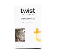 Twist Teas - Crème Brewlée - 15 Plastic-Free Rooibos Teabags | Dessert-Inspired Infusion with Coconut, Turmeric & Ginger | Naturally Caffeine-Free, Gluten-Free, Hand-Blended in the UK