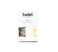 Twist Teas - Detox - 15 Plastic-Free Herbal Teabags | Cleansing Blend with Lemongrass, Ginger, Liquorice Root, Dandelion Root & Nettle | Naturally Caffeine-Free