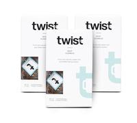 Twist Teas - Mint Humbug - 45 Plastic-Free Teabags | A Rich, Naturally Sweet Mint & Toffee Tasting Infusion | Naturally Caffeine-Free, Sugar-Free - (3 x 15 Pack)