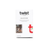 Twist Teas - Mulled Wine - 15 Plastic-Free Fruit & Spice Teabags | Warming Festive Tisane with Apple, Hibiscus, Orange Peel & Cinnamon | Naturally Caffeine-Free