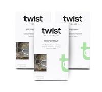Twist Teas - Propermint - 45 Plastic-Free Whole Leaf Peppermint Teabags | Refreshing Pure Mint Infusion | Naturally Caffeine-Free, Sugar-Free, Gluten-Free, Vegan - (3 x 15 Pack)