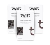Twist Teas - TwentyFourSeven - English Breakfast Tea - 45 Plastic-Free Tea Bags | Great Taste Winner | Bold Full-Bodied Black Tea Blend (Assam & Kenyan), All-Day Brew, Vegan, Gluten-Free (3 x 15 Pack)