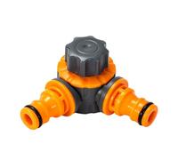 Twist to Garden Hose Connector Adjustable Tension Control Large Flows ABS Fitting for Reliabled Irrigation Adjustable Garden Water Fitting